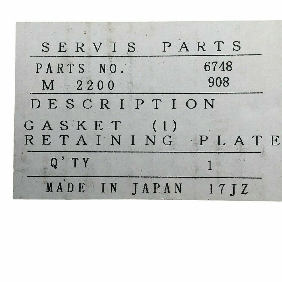 Thumbnail: Monitor Heater Parts # 6748 Gasket Retaining Plate  Monitor 2200 Heater Parts