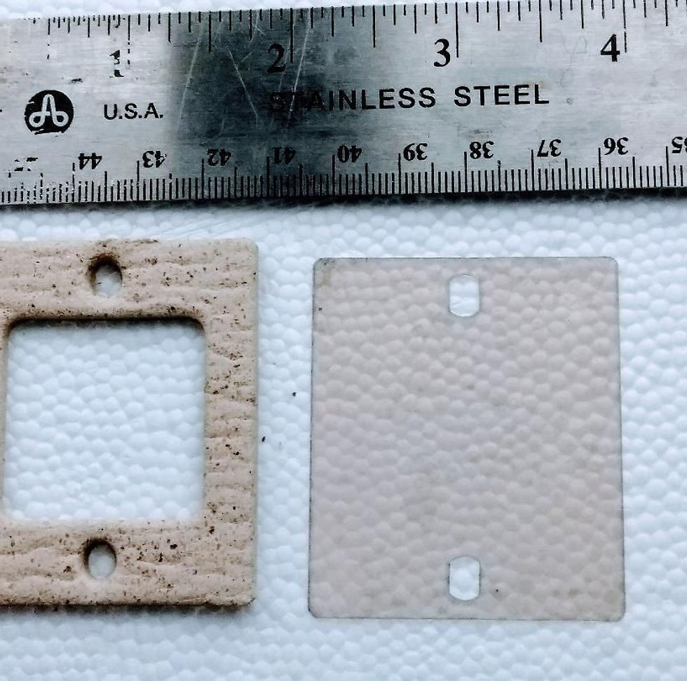 Thumbnail: Laser Heater Parts # 20475881 KIT Toyostove Laser 73  Kit w/ Mica Window & Gasket