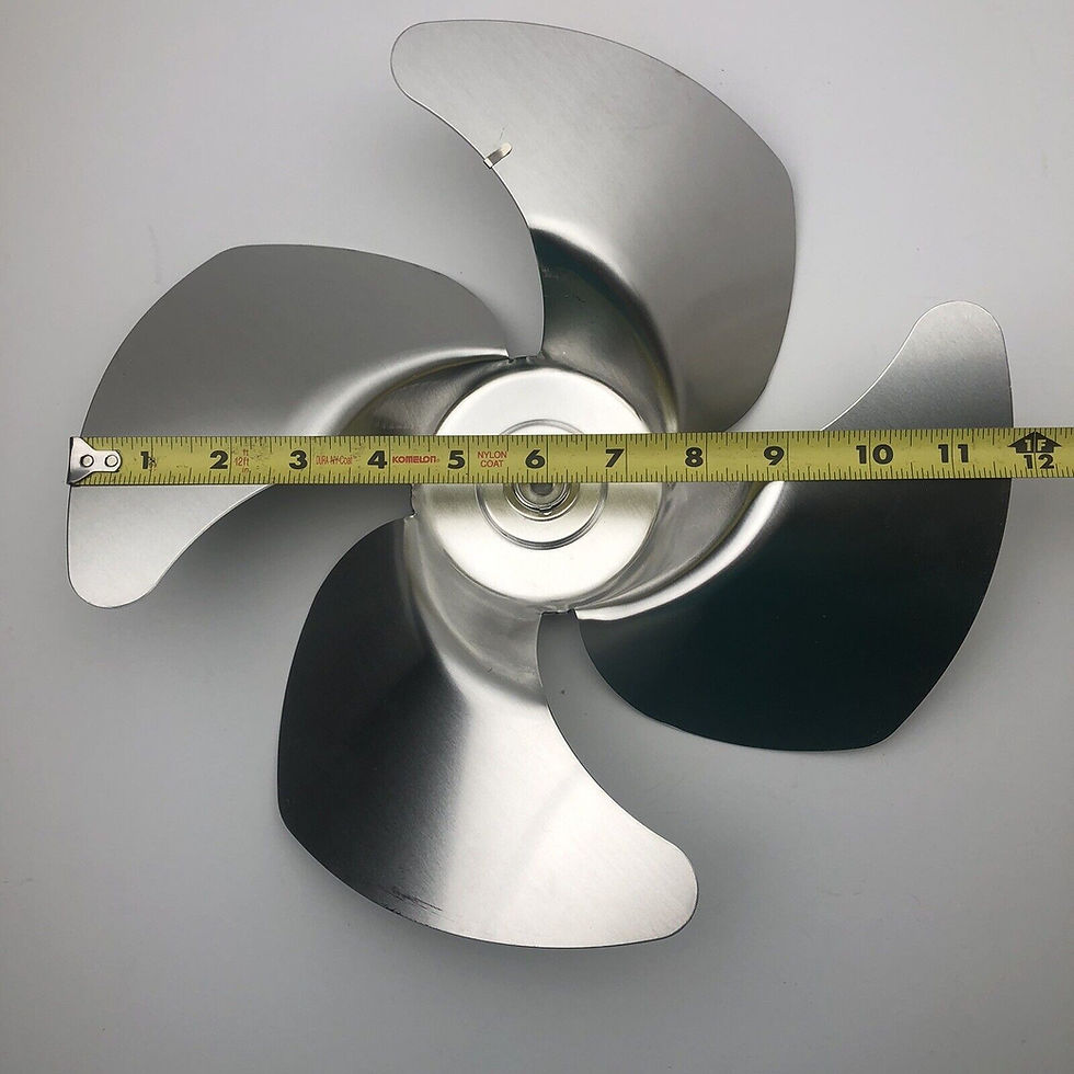 Thumbnail: Monitor Heater Fan Blade Part # 6075 Monitor 2400, Monitor 441, 41, 40, GF3800
