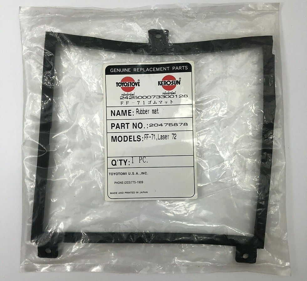 Thumbnail: Toyostove Laser Heater Rubber Mat Part # 20475878, Laser 72, Laser 73, Laser 730