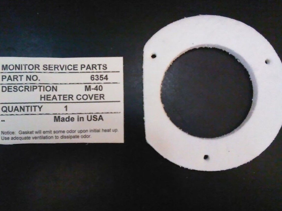 Thumbnail: Heater Cover Packing Monitor Heater Parts # 6354