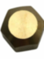 Monitor Heater Parts - Brass Fitting 3/8 Flare Cap