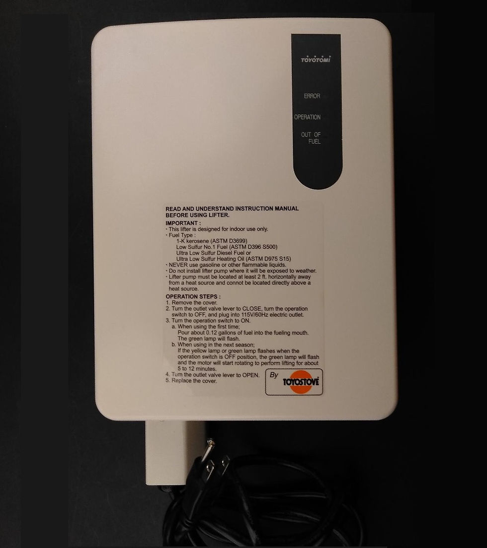 20477500 Lifter Pump for Monitor Heater or Laser Heater 20477600