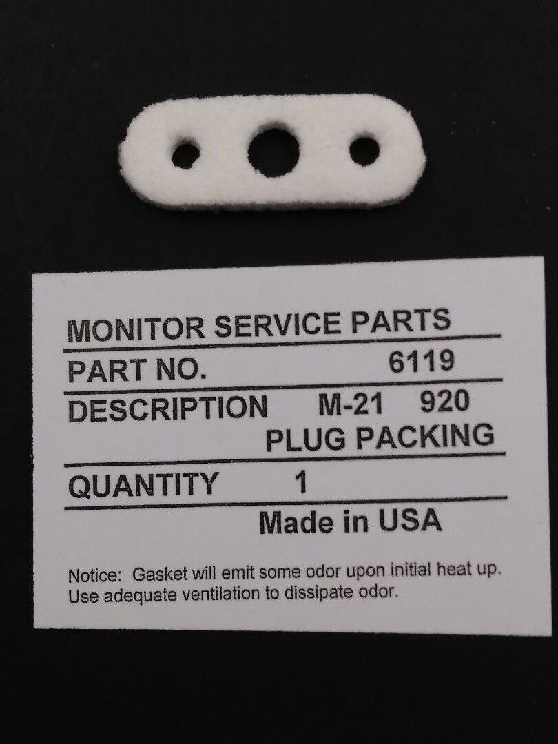 Thumbnail: Monitor Heater Parts # 6806 Gasket Kit for Monitor 2200 Chamber Gasket #6130