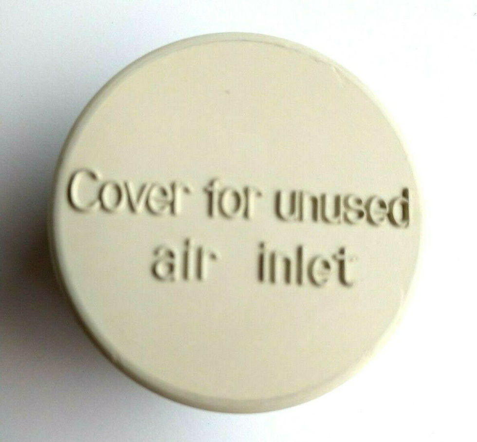 Monitor Heater Part # 4805 Outlet Cap Cover for Unused Air Inlet All Monitors