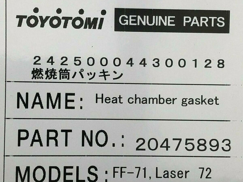 Thumbnail: 20478642 Laser Heater Burner Assembly Kit