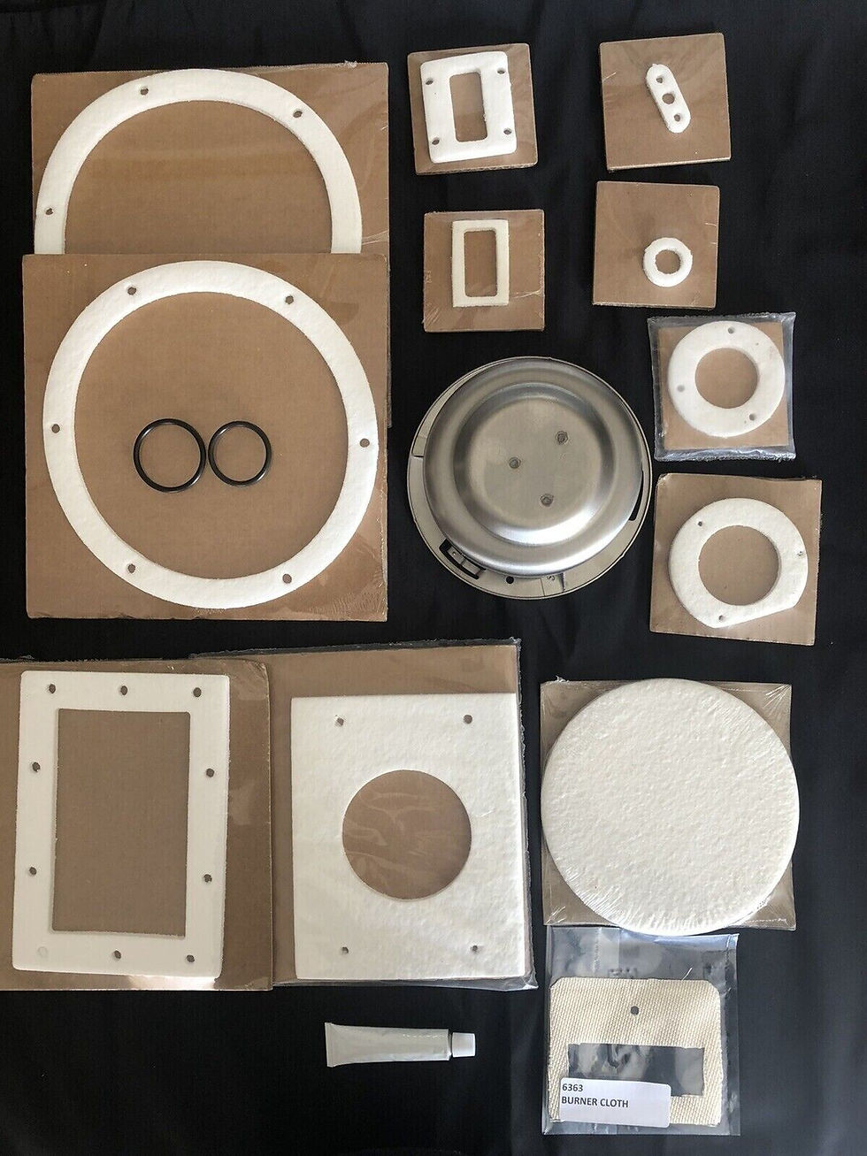 Thumbnail: Monitor Heater Parts # 6356 Tune Up Kit w/ Burner Ring, Mat, O-Rings & Gaskets