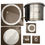 Thumbnail: Monitor Heater Parts Burner Pot Replacement Kit 6401