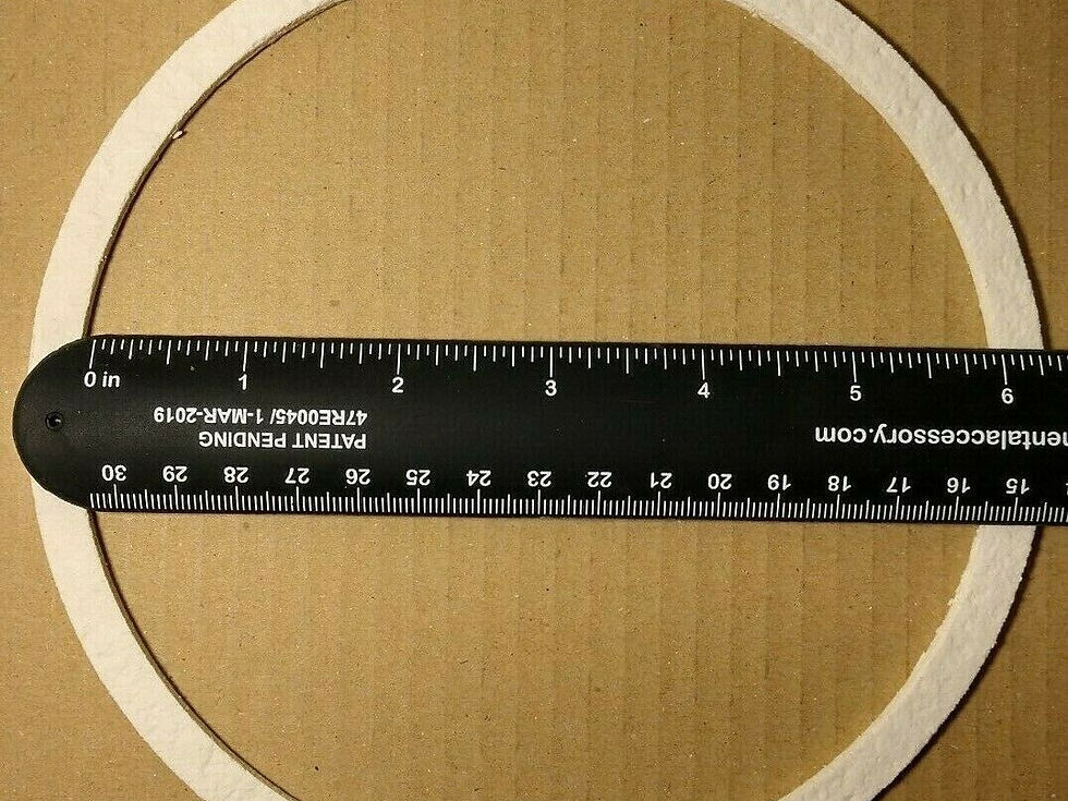 Thumbnail: Laser Heater Parts # 20475082 Lower Gasket Laser 55, Laser 56 (Old Style ONLY)