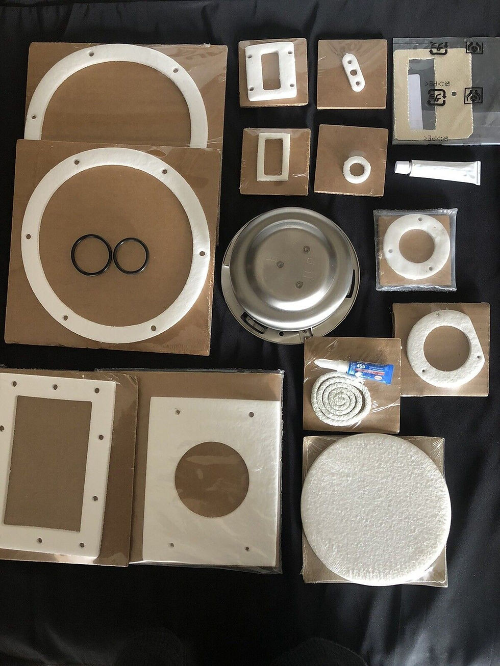 Thumbnail: Monitor Heater Parts # 6356 Tune Up Kit w/ Burner Ring, Mat, O-Rings & Gaskets