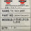 Thumbnail: Laser Heater Part # 20474083  Fuel Nozzle Gasket LR-350/450,  LCR-3/3B/6, LCB-30