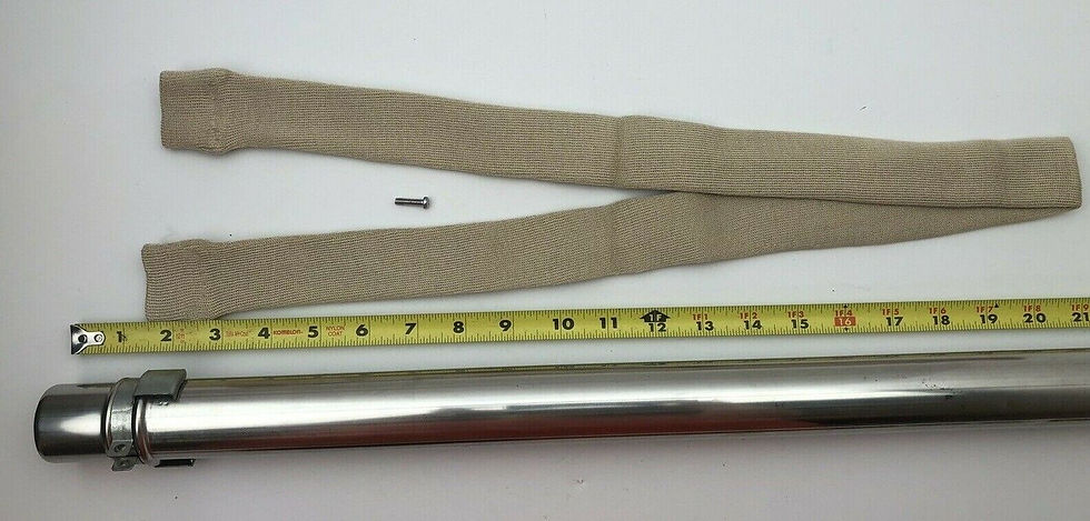 Thumbnail: Laser Heater Parts # 20479853 Adjustable Exhaust Pipe LARGE Toyostove Toyotomi