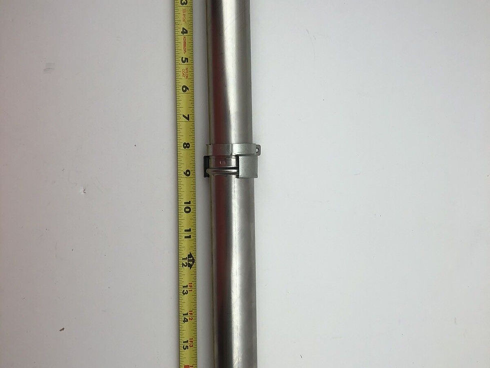 Thumbnail: Laser Heater Parts # 200479858 Adjustable Exhaust Pipe SMALL Toyostove Toyotomi