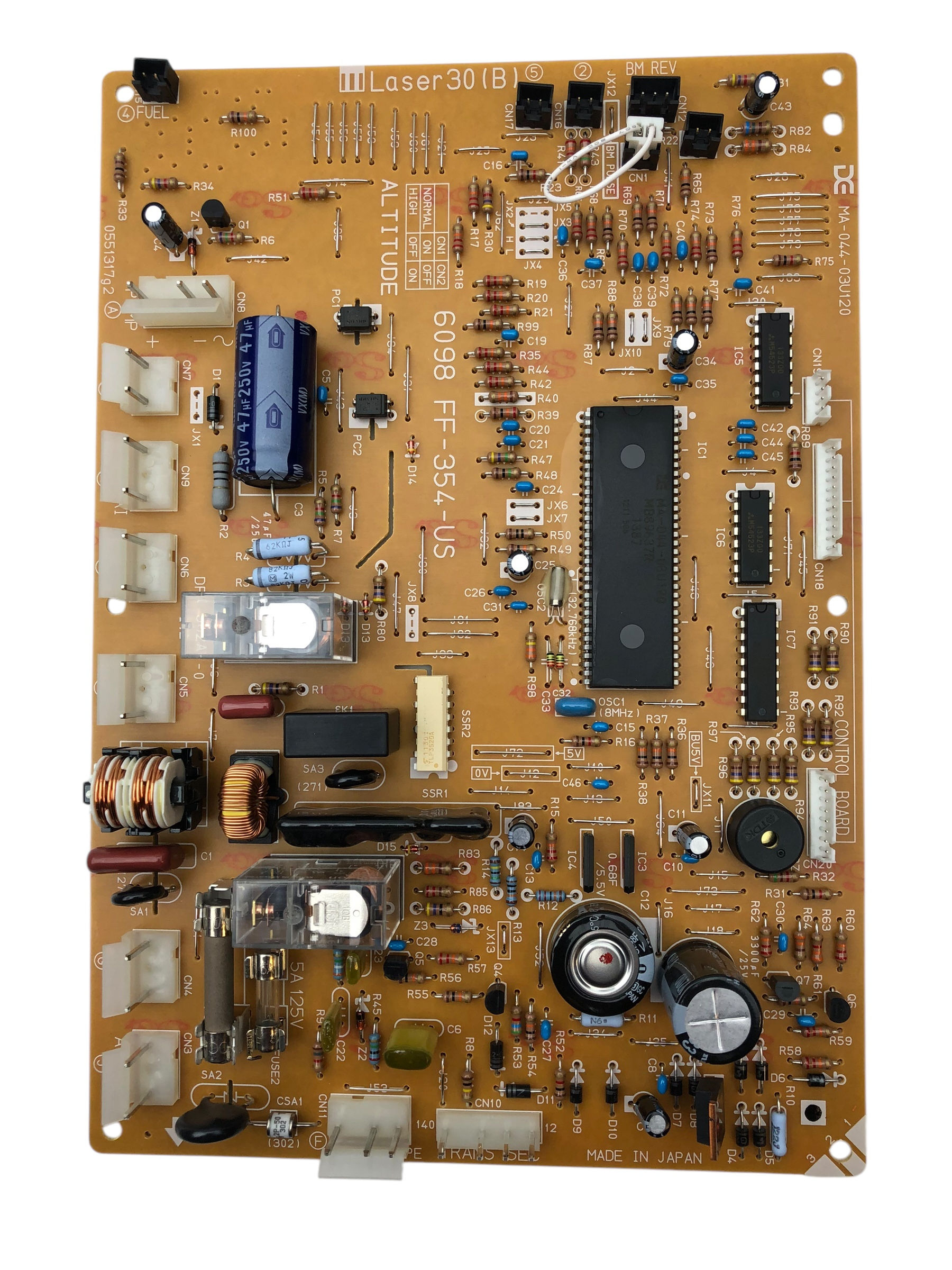 20479612 Main Circuit Board Laser 30, OM-22 Laser Heater Parts # 20479512