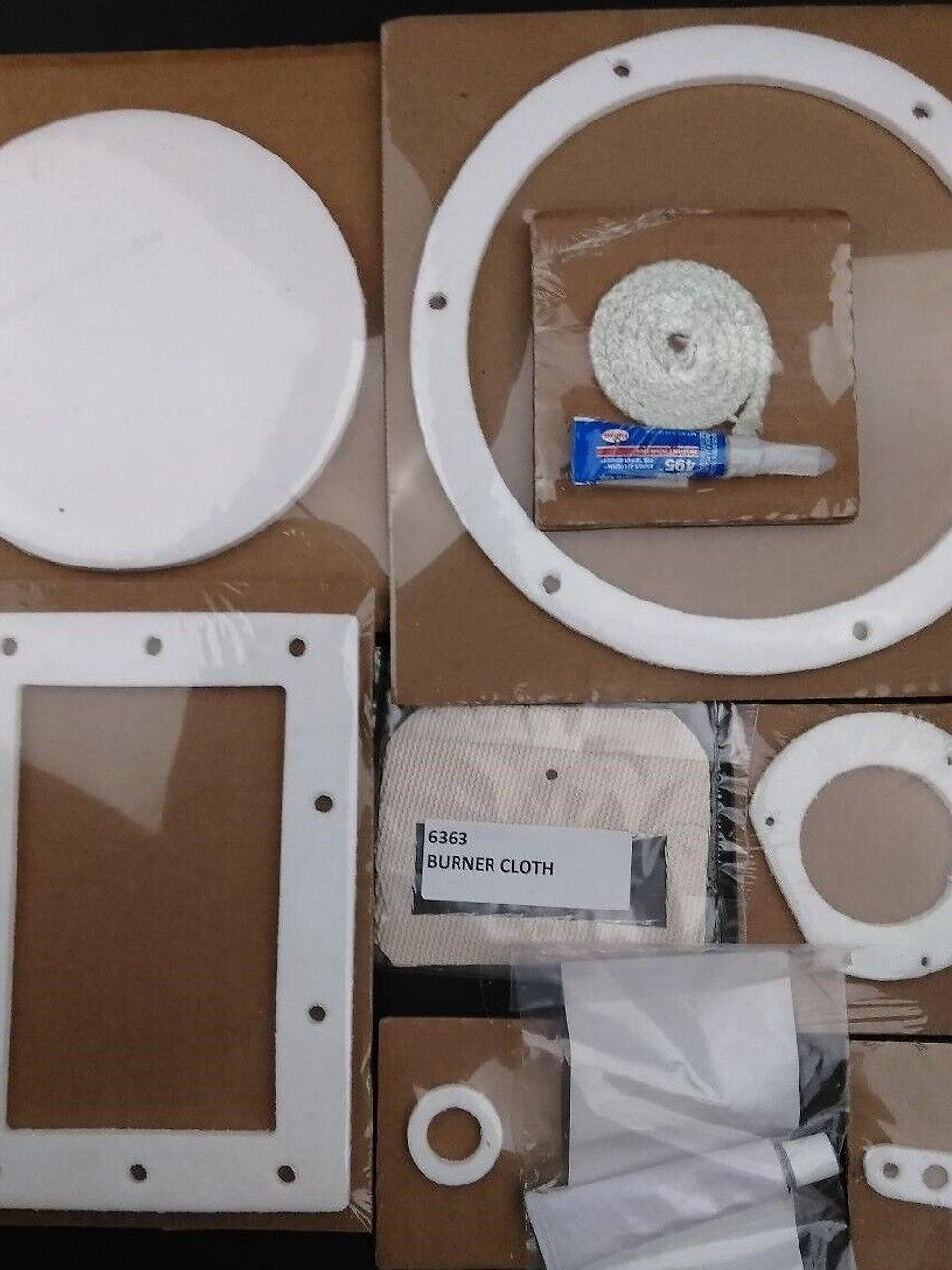 Thumbnail: Monitor Heater Parts # 6356 Tune Up Kit w/ Burner Ring, Mat, O-Rings & Gaskets