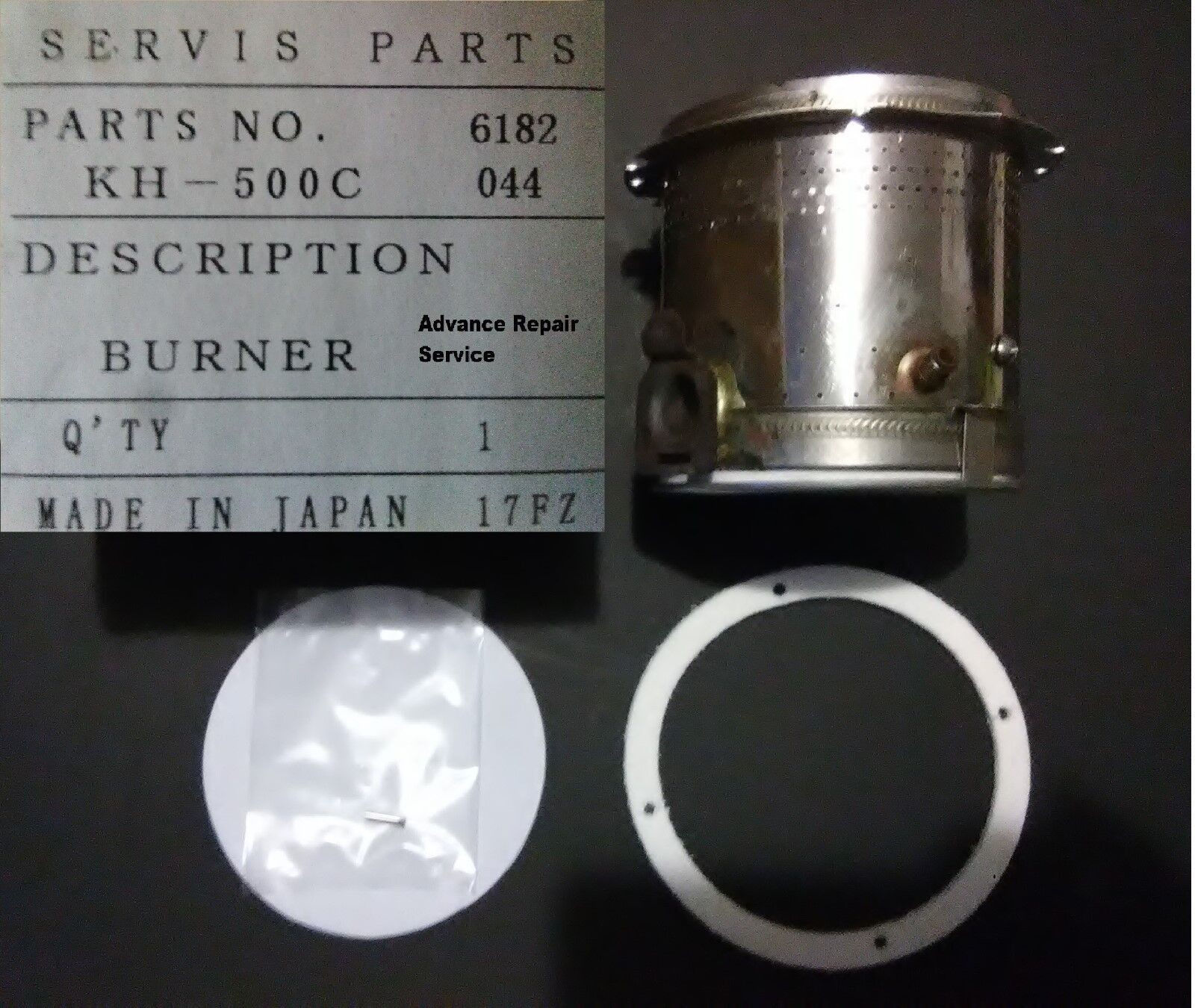 6182 Monitor Heater Burner Pot Monitor 422, 22, 21