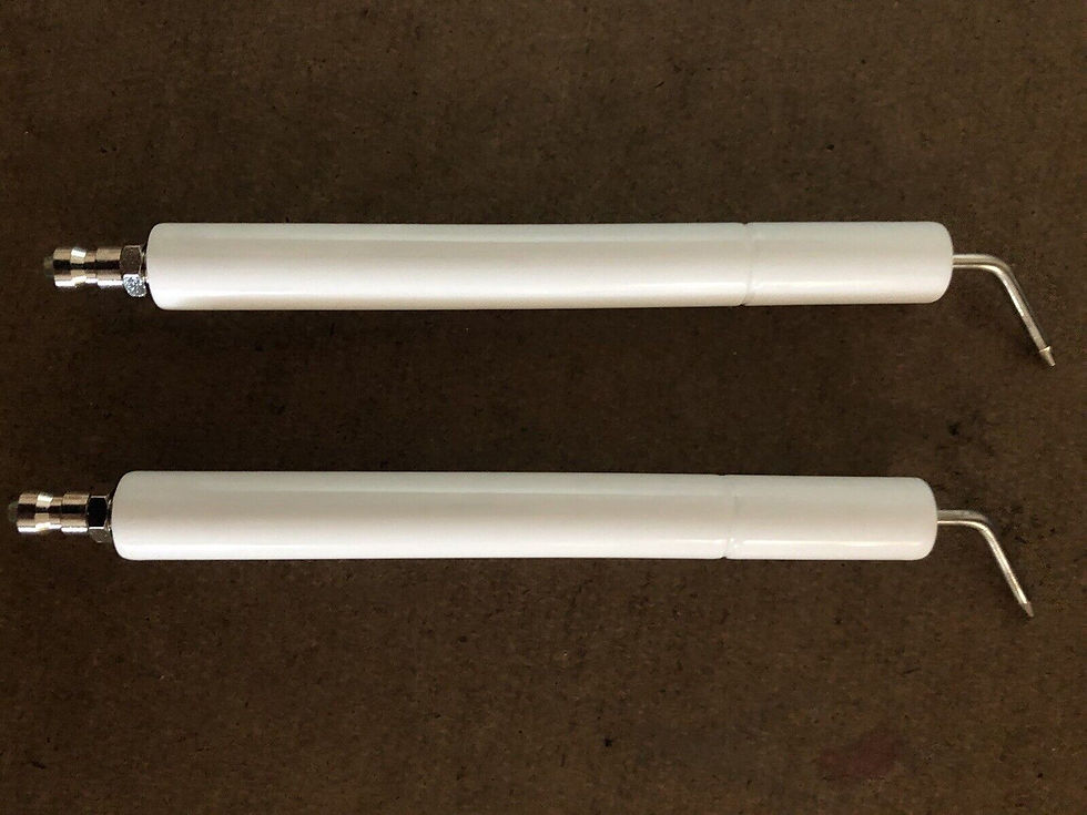 Thumbnail: Toyotomi OM-148 Water Heater Part # 20476625 Electrode (Set of 2) Laser