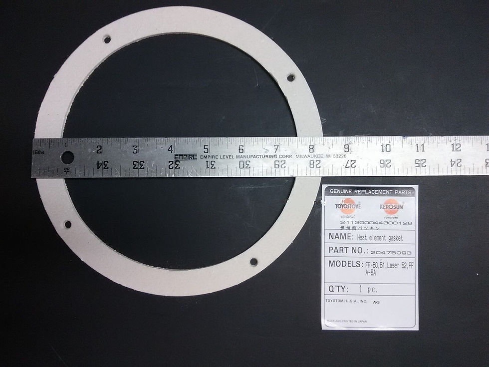 Thumbnail: Laser Heater Parts # 20478343 Toyostove Laser 56 TUNE UP KIT 20474992 Joint Pack