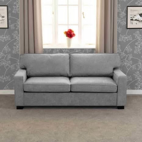 Eton Sofa Bed - Light Grey Fabric or Dark Grey