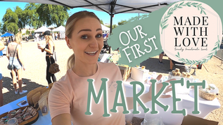 VLOG: Our First Made With Love Market!