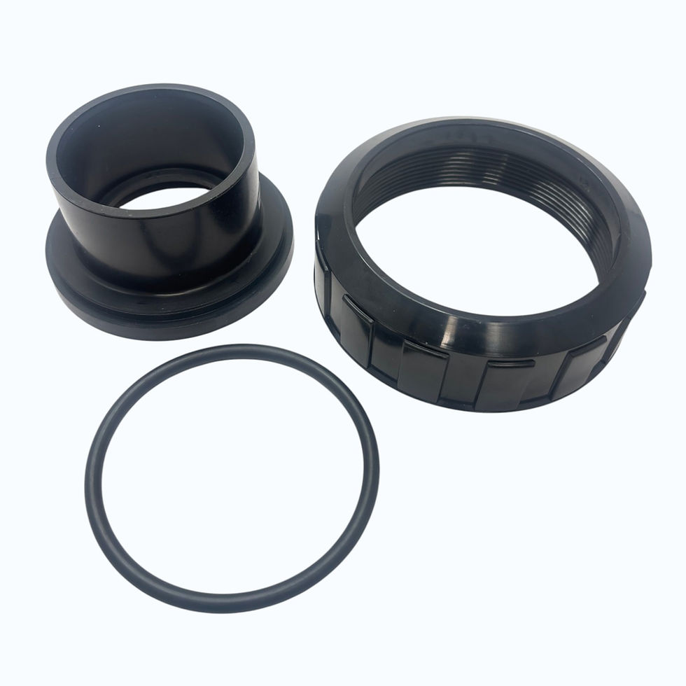 Thumbnail: Waterco Pool Pump Union Nut 65mm/50mm 63406550BLK