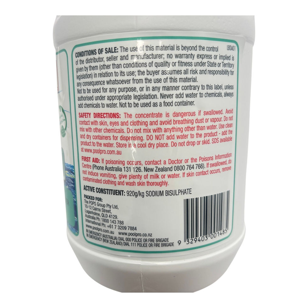 Thumbnail: Dry Acid 1.25kg Pool Pro