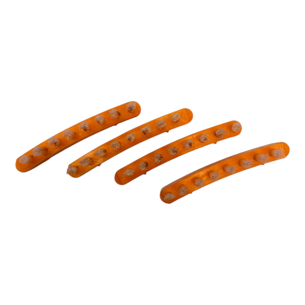 Thumbnail: Vektro Z200 V300 Vacuum Head Replacement Brushes Set 4 Genuine