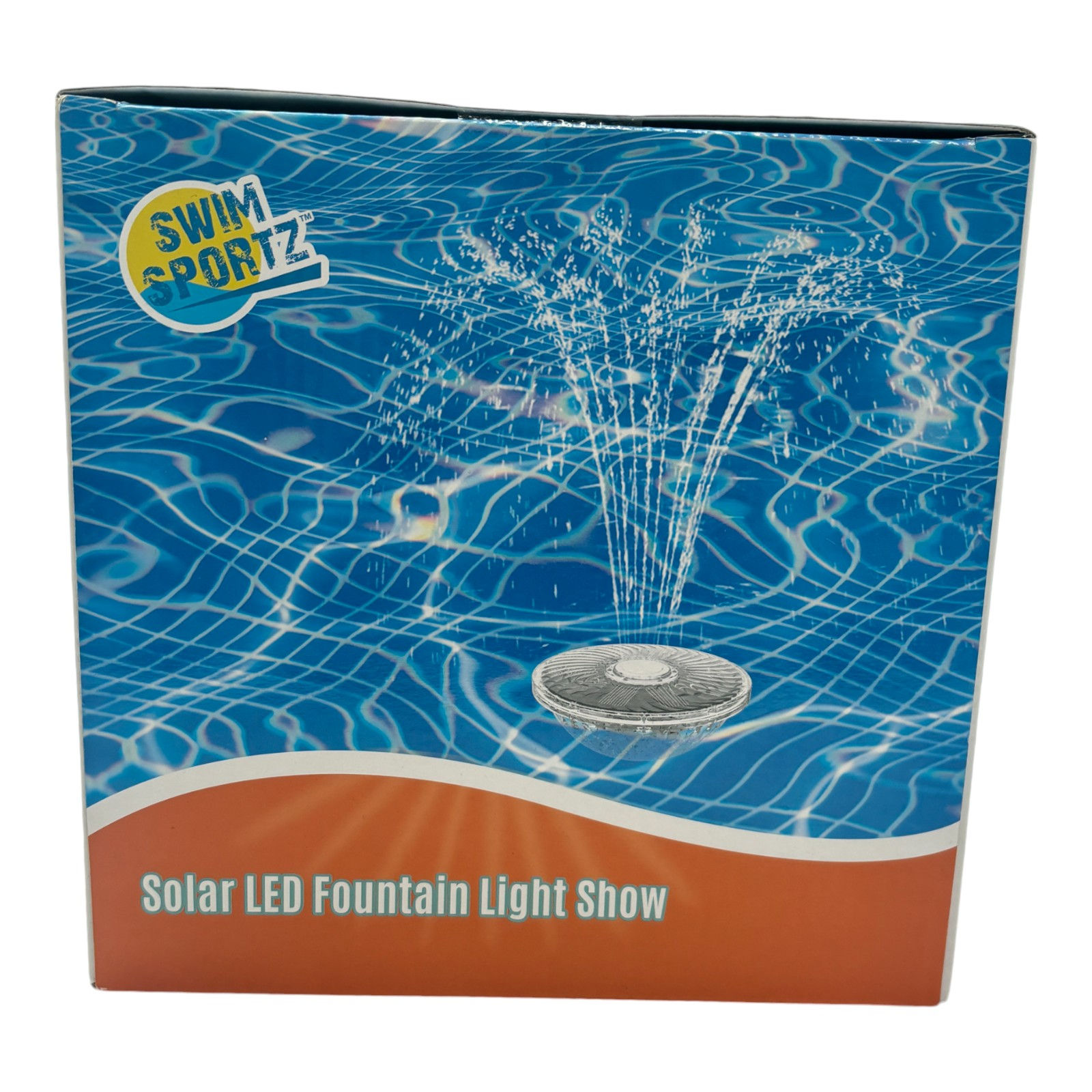 Swim Sportz Floating Solar LED Pool Fountain Light Show