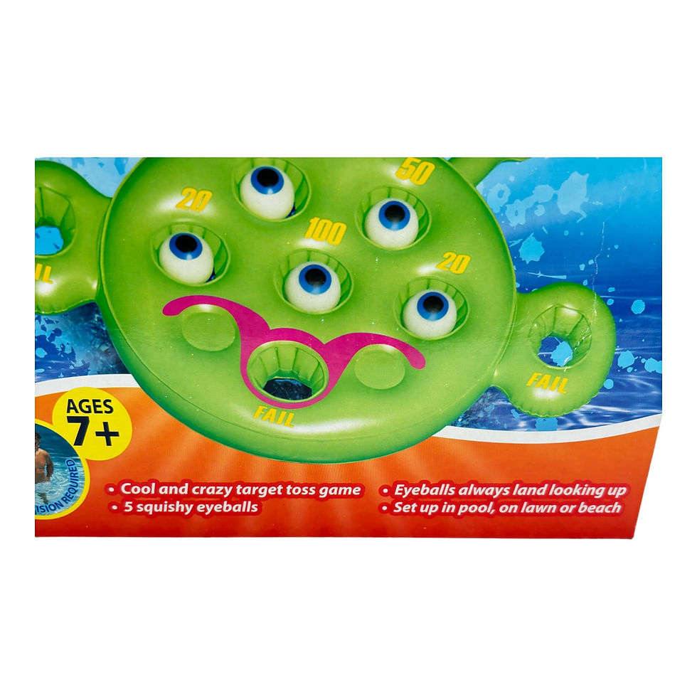 Thumbnail: Allien Eyeball Toss Inflatable Swimming Pool Game