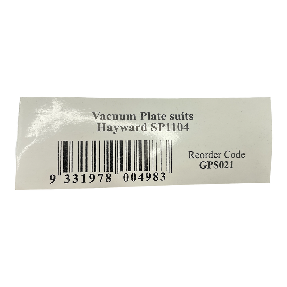 Thumbnail: SkimVac Plate - Hayward SP1104 - Generic (for SP1090)
