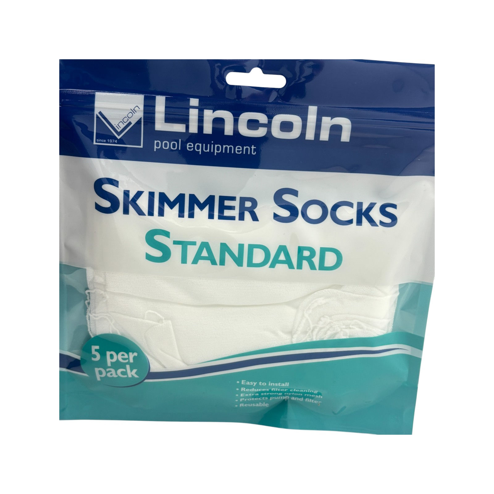 Skimmer Filter Socks Regular Pack of 5