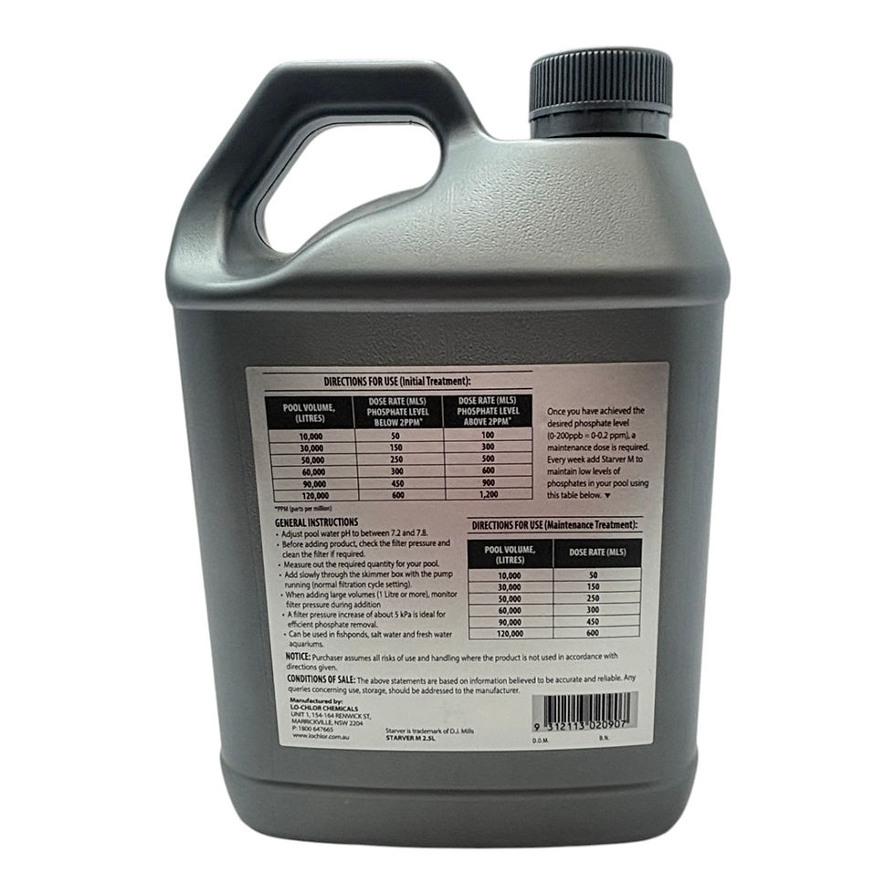 Thumbnail: Starver M Phosphate Remover Lochlor - 2.5 Litre