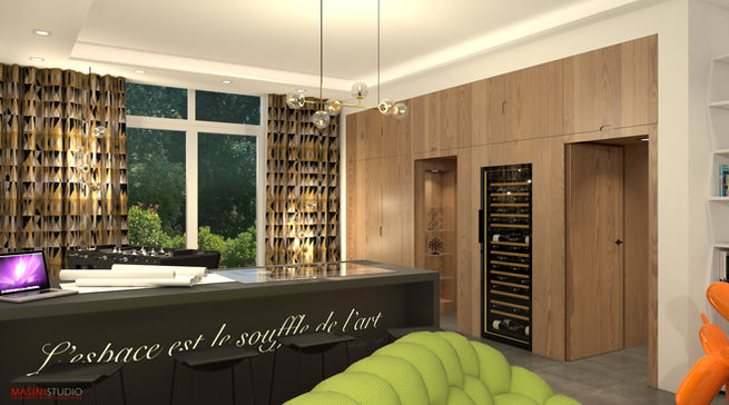Masini Studio architectural solutions - Project for the realization of an open workspace