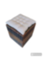 R$ 45 und / Puff Madeira com assento Nud