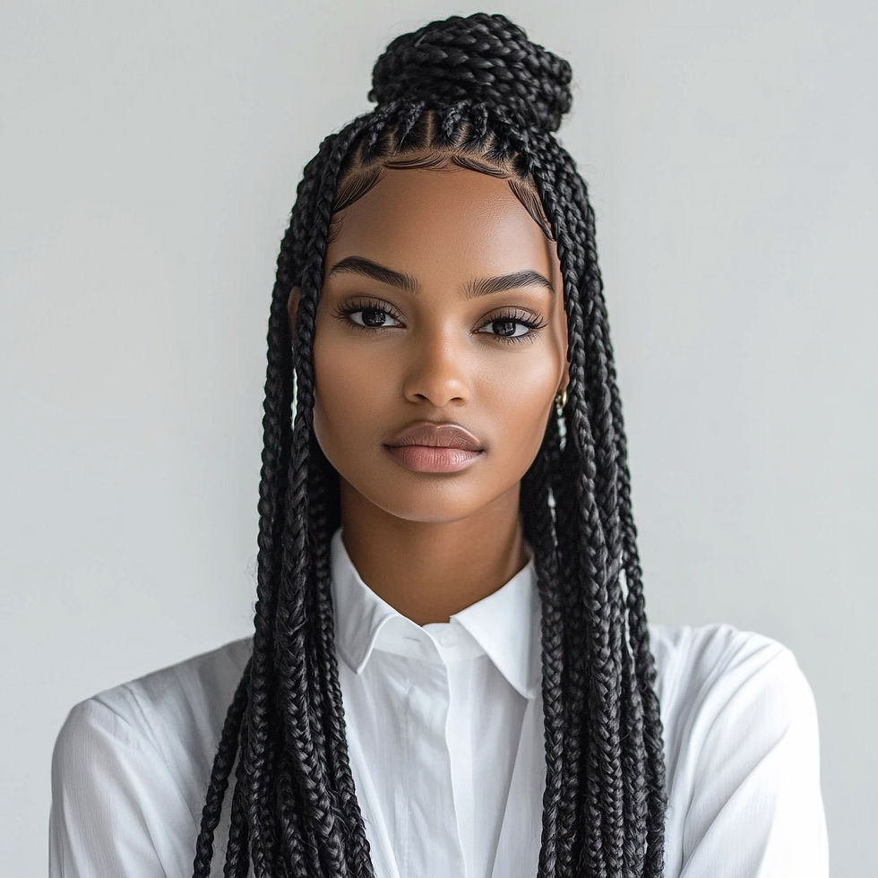 02judy_A_Black_American_woman_with_long_braids_styled_in_a_half_01e9e623-7d73-4b50-a19b-49