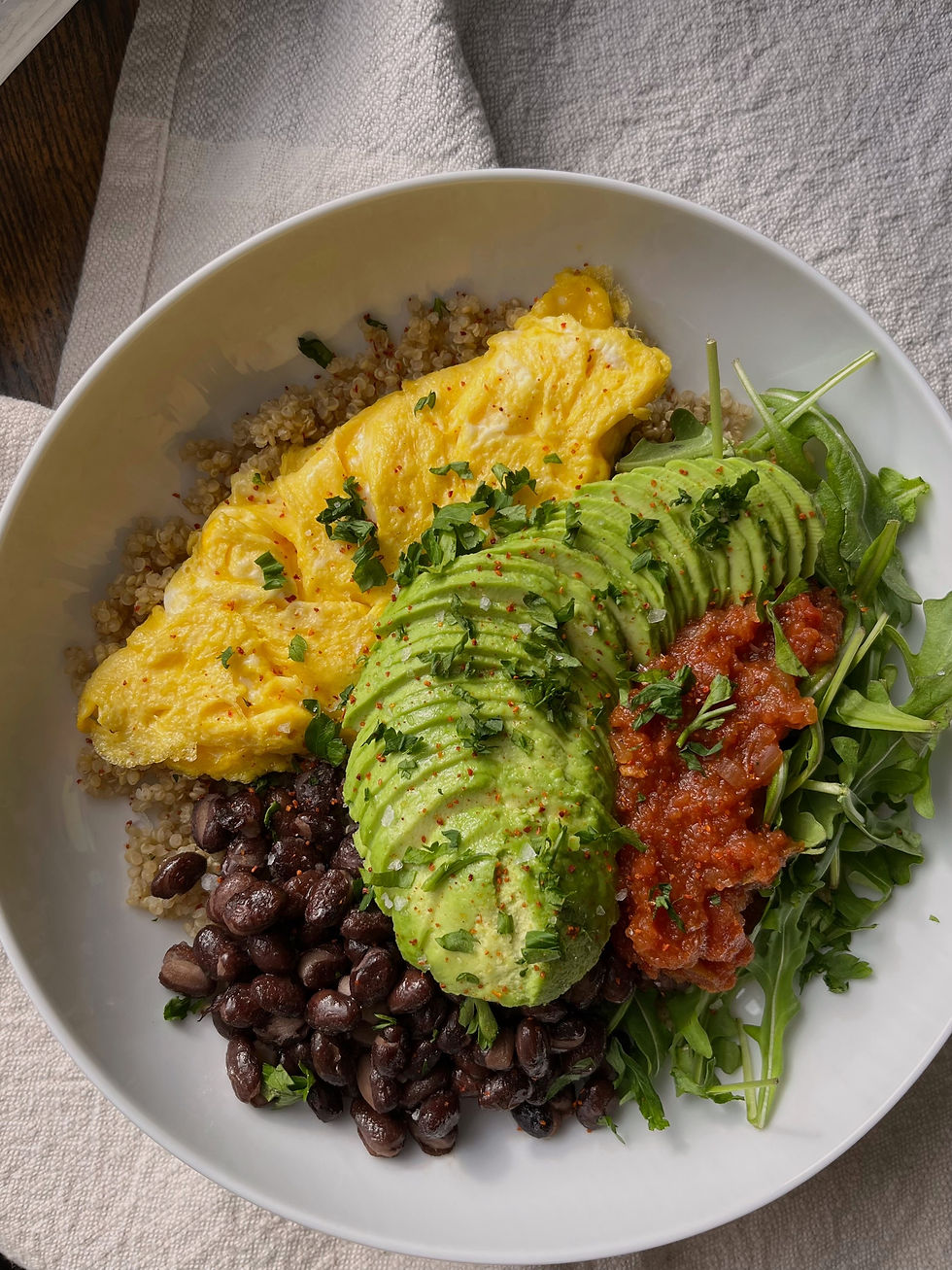Black Bean & Egg Breakfast Bowl