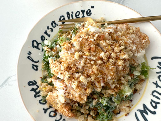 Crispy Chicken Caesar Salad
