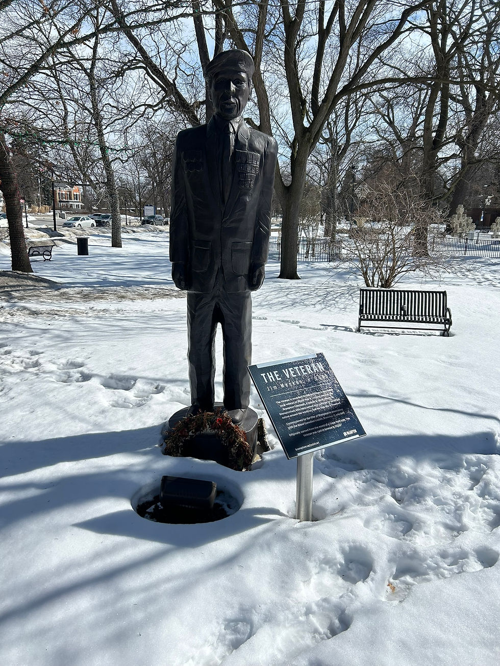 Honoring Our Heroes: The Veteran Statue