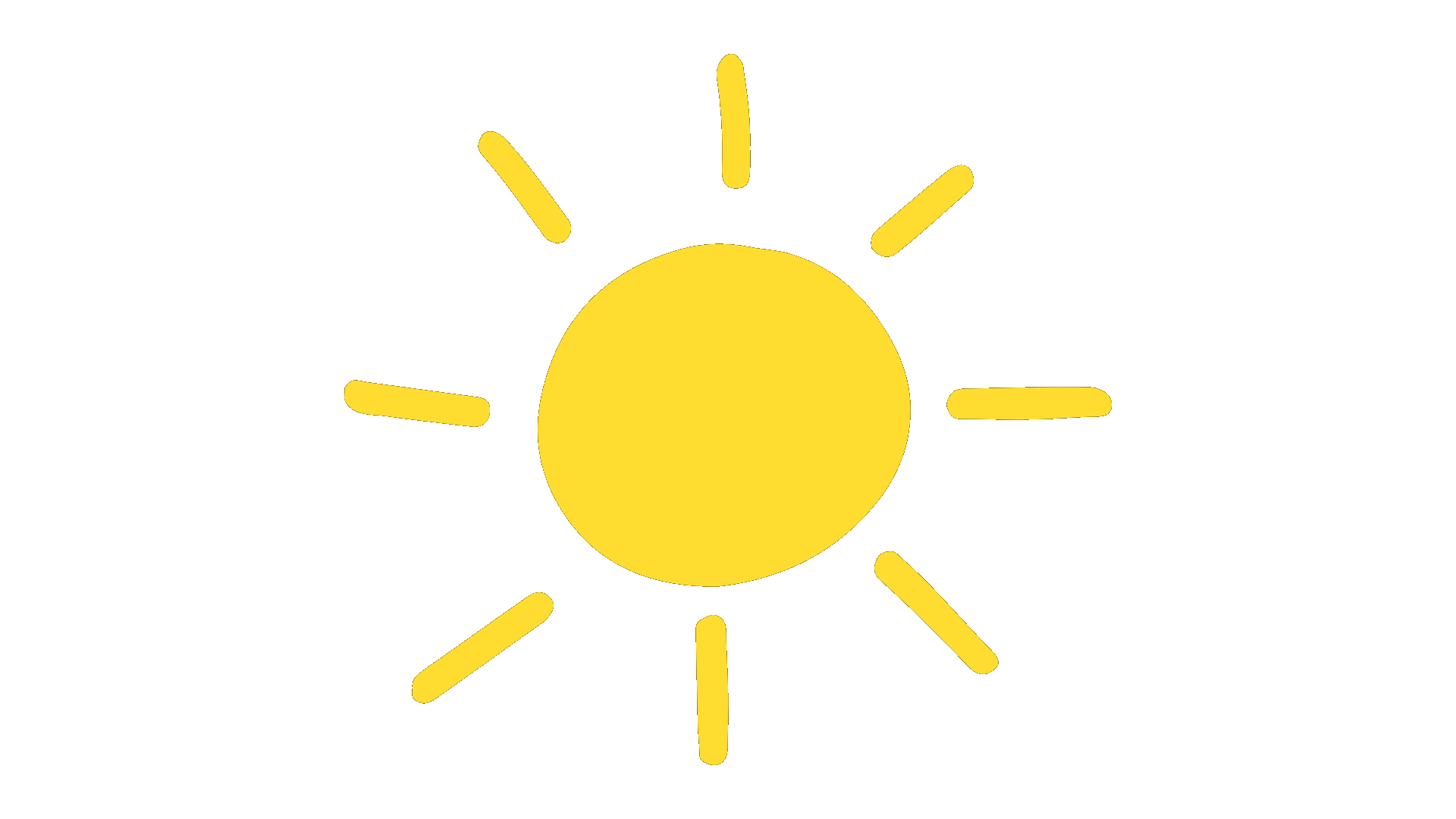 bright sun