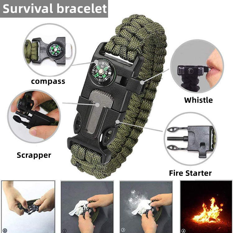 Thumbnail: Hiking Emergency Outdoor Camping Survival Kit