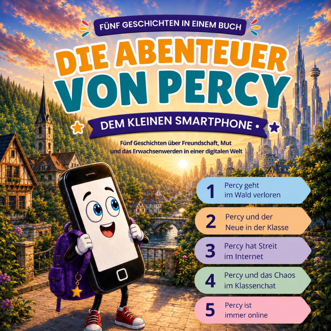 Percy, das kleine Smartphone: Geschichten für Kinder