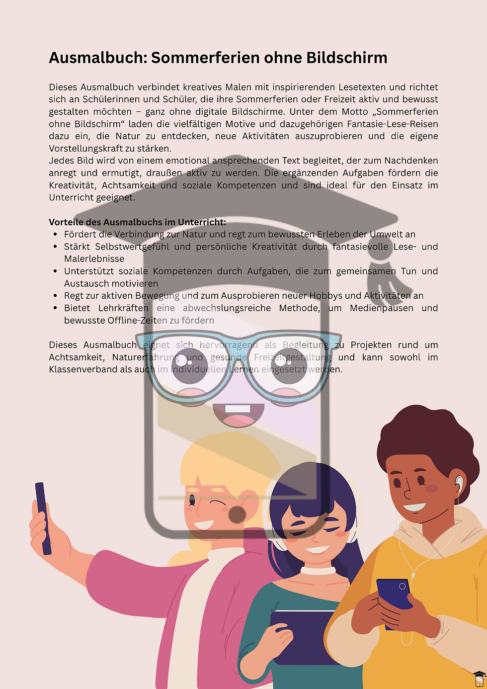 Miniaturbild: Medienzeit in den Ferien reduzieren - UNterrichtsmaterial für die Schule