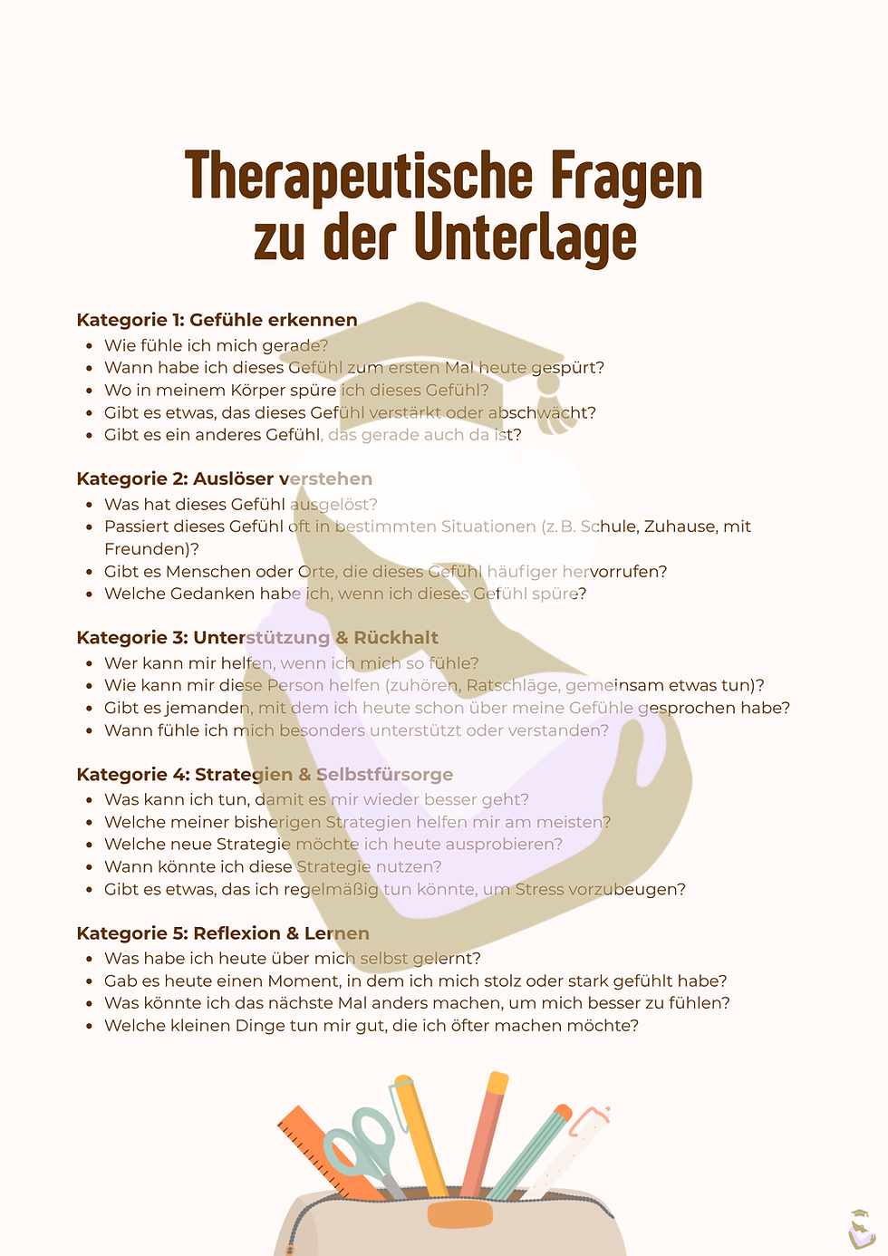 Miniaturbild: Gefühle verstehen und ordnen - Übung