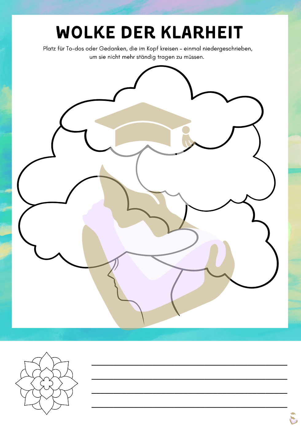 Miniaturbild: Gedankenwolken - Stress loslassen - Übung