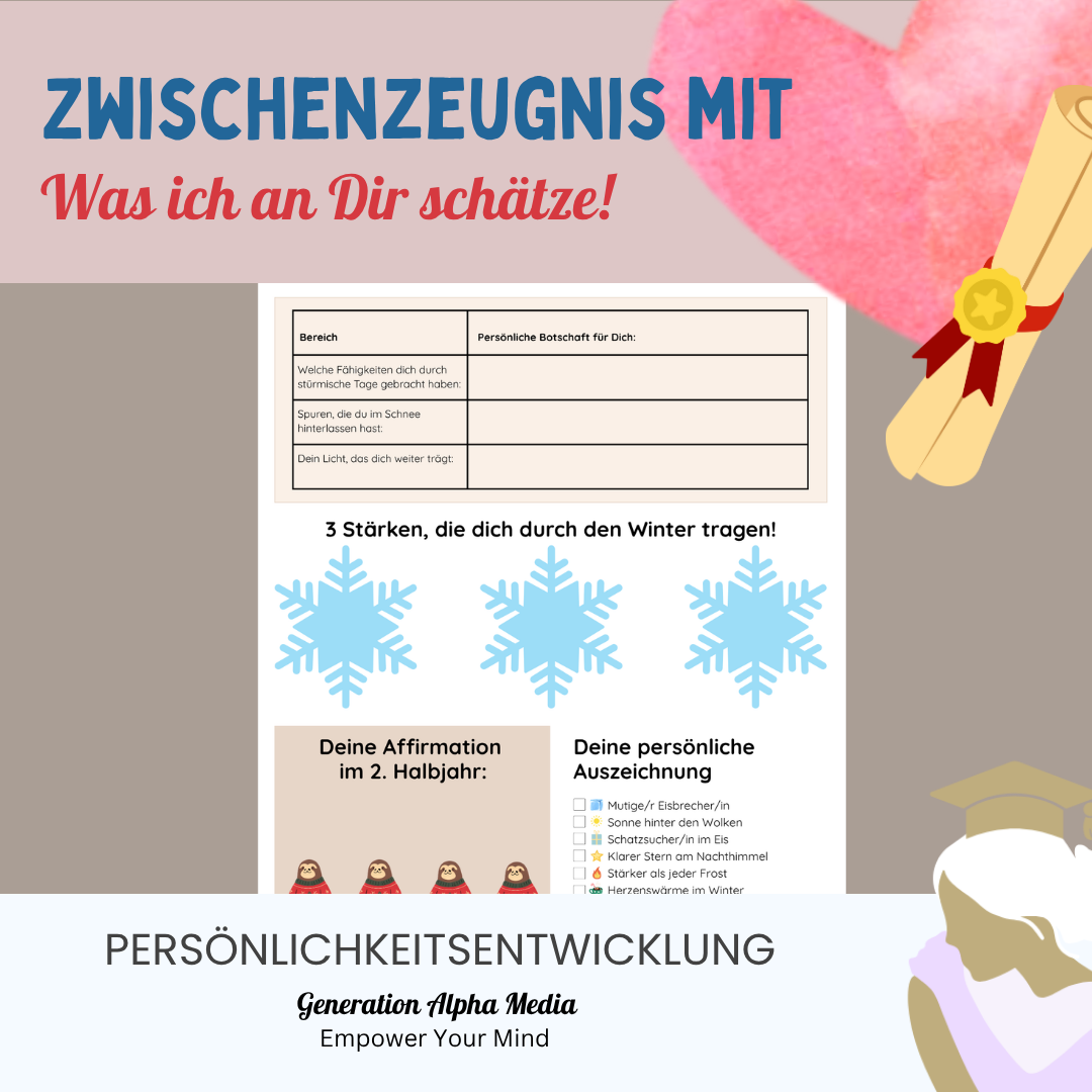 Zeugnis mit Herz - Winterferien