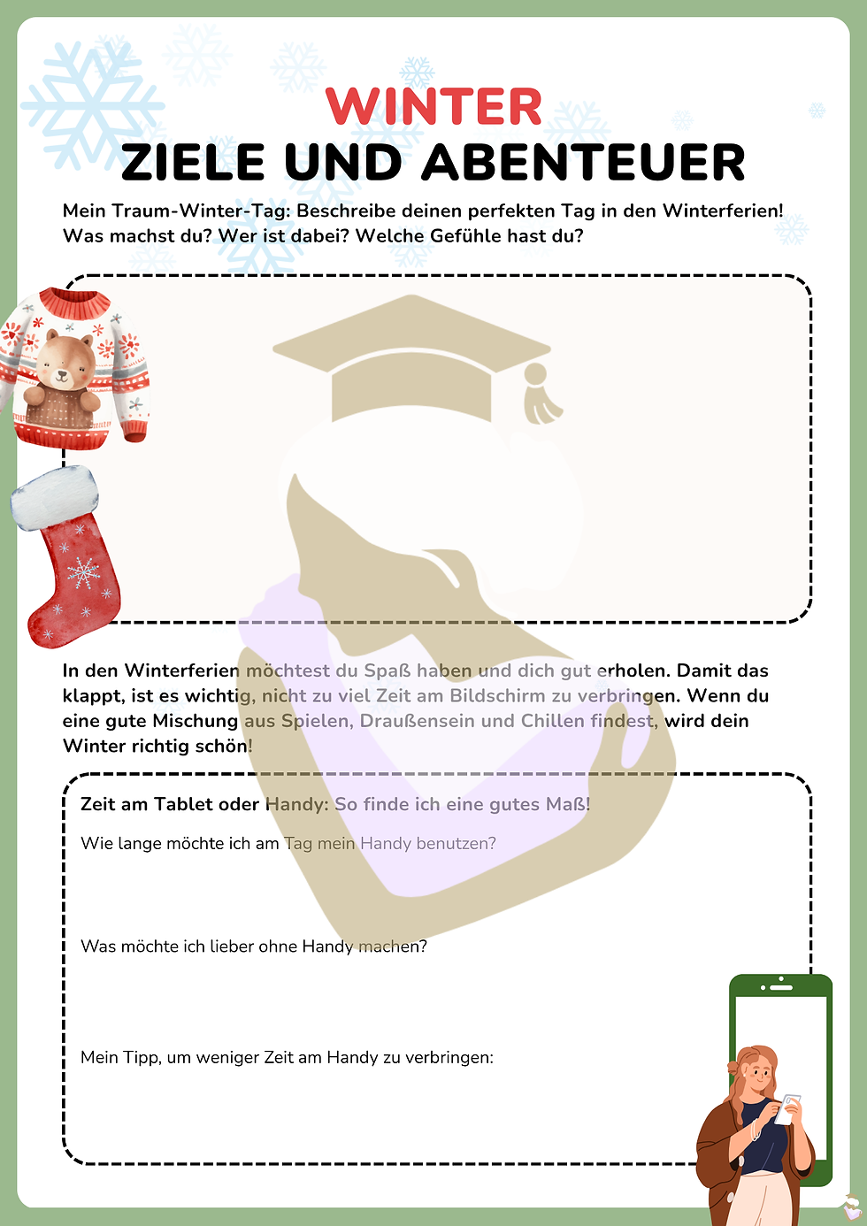 Miniaturbild: Arbeitsheft Winter - Ziele, Pläne, Abenteuer