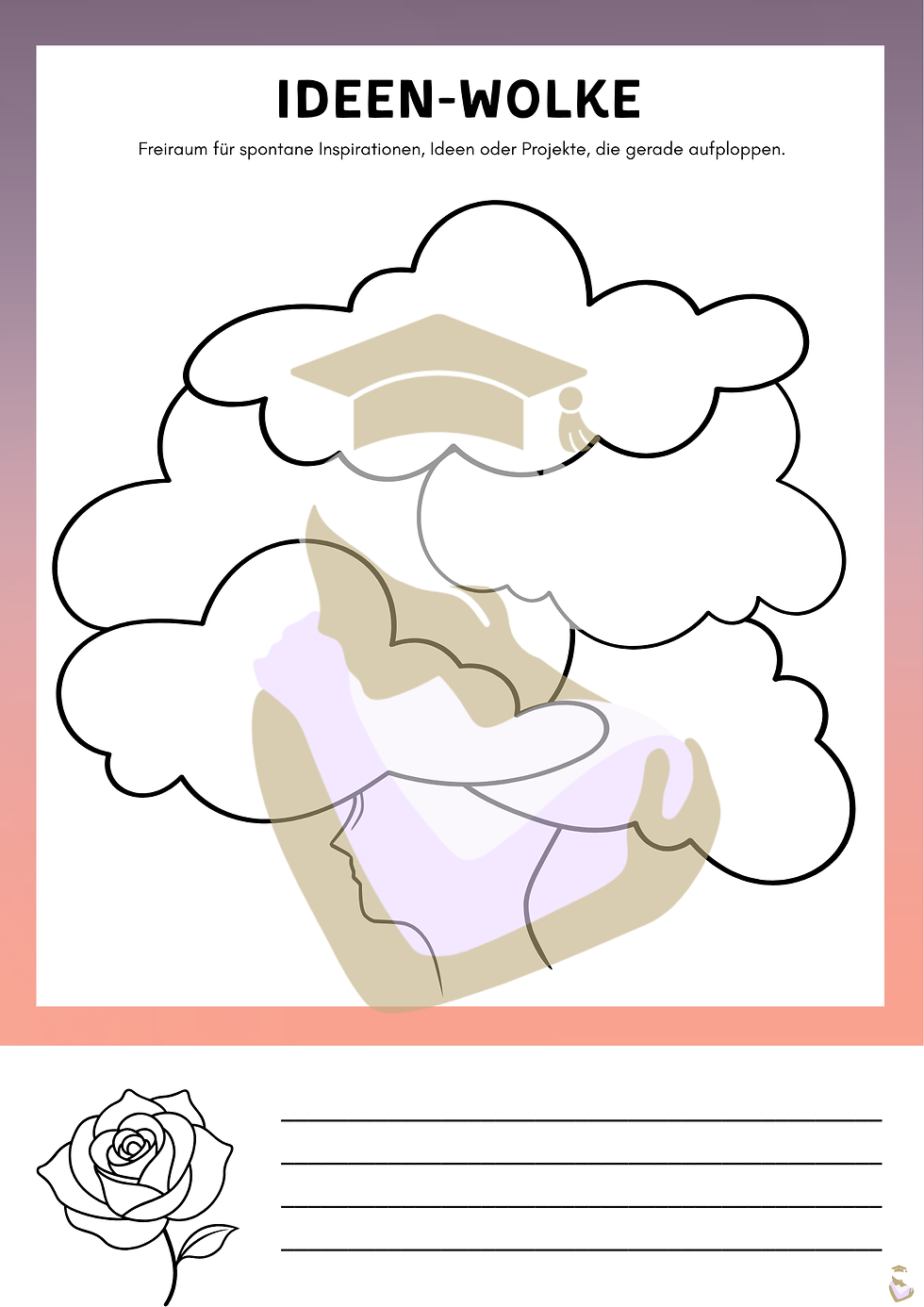 Miniaturbild: Gedankenwolken - Stress loslassen - Übung