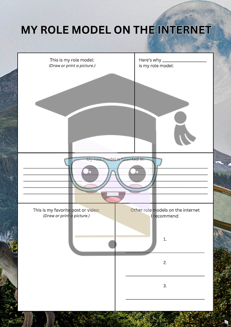 Miniaturbild: Media Education: School Lesson - Role models on the internet