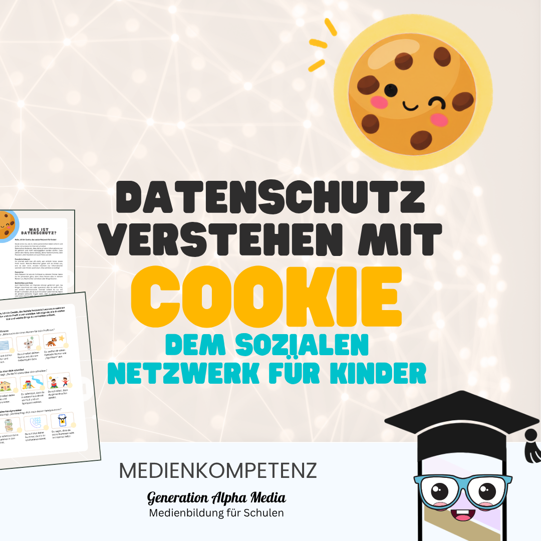 Datenschutz verstehen mit Cookie - Arbeitsblatt