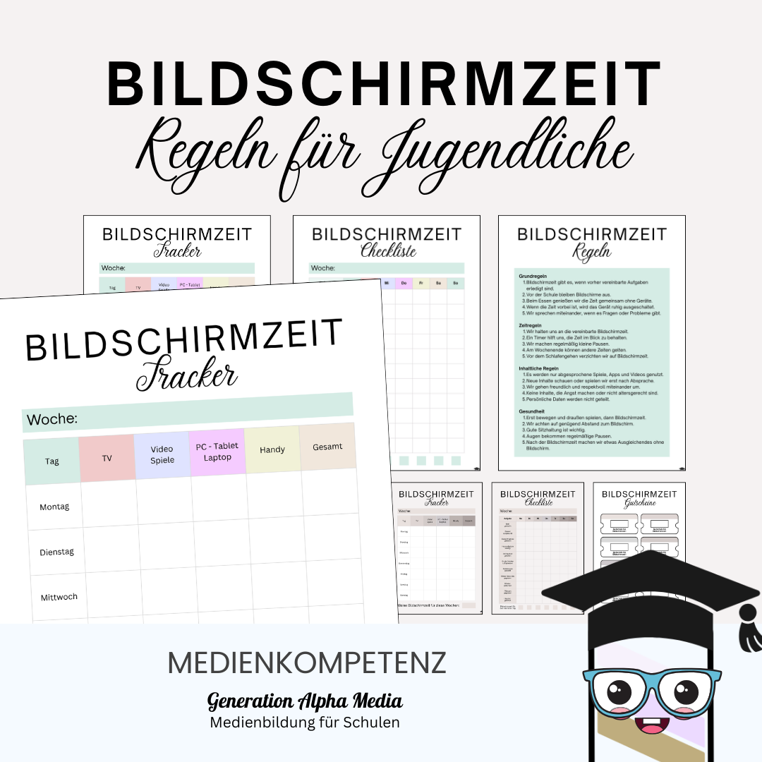 Handys und Medien: Bildschirmzeit - Regeln für Jugendliche